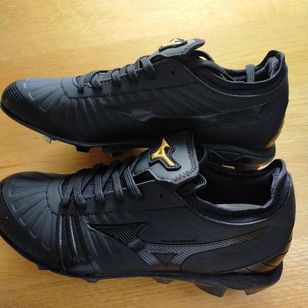 Mizuno ブラック スパイク 黒　26.0 未使用　シューズ袋付