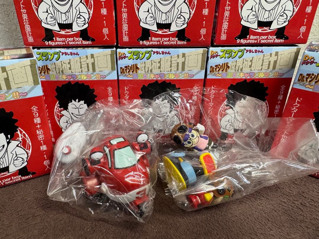 新品 アラレちゃん Dr.マシリト世界征服計画 コンプリート セット 送料込み