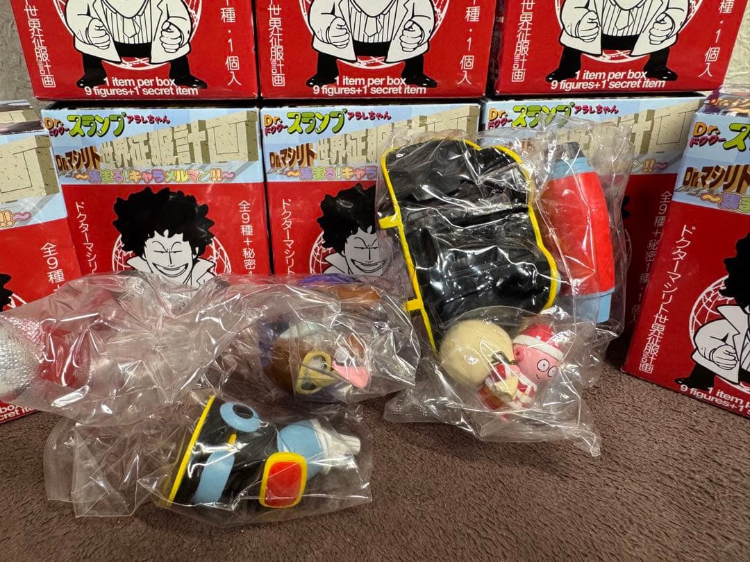 新品 アラレちゃん Dr.マシリト世界征服計画 コンプリート セット 送料込み