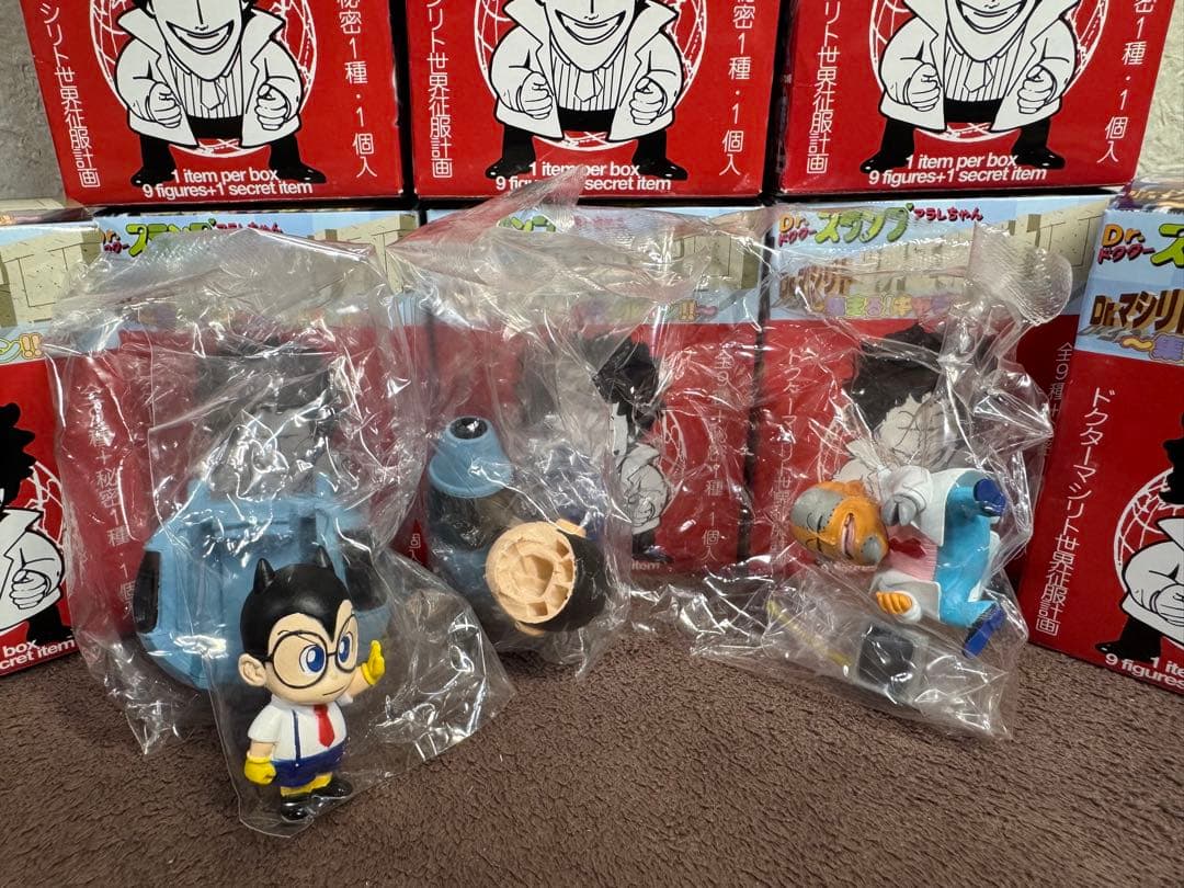新品 アラレちゃん Dr.マシリト世界征服計画 コンプリート セット 送料込み