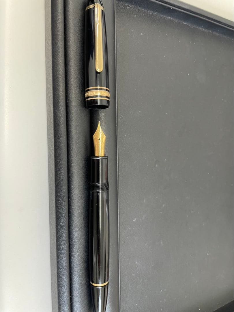 モンブラン　万年筆　146 マイスターシュテュック 18C全金ペン先　吸入式