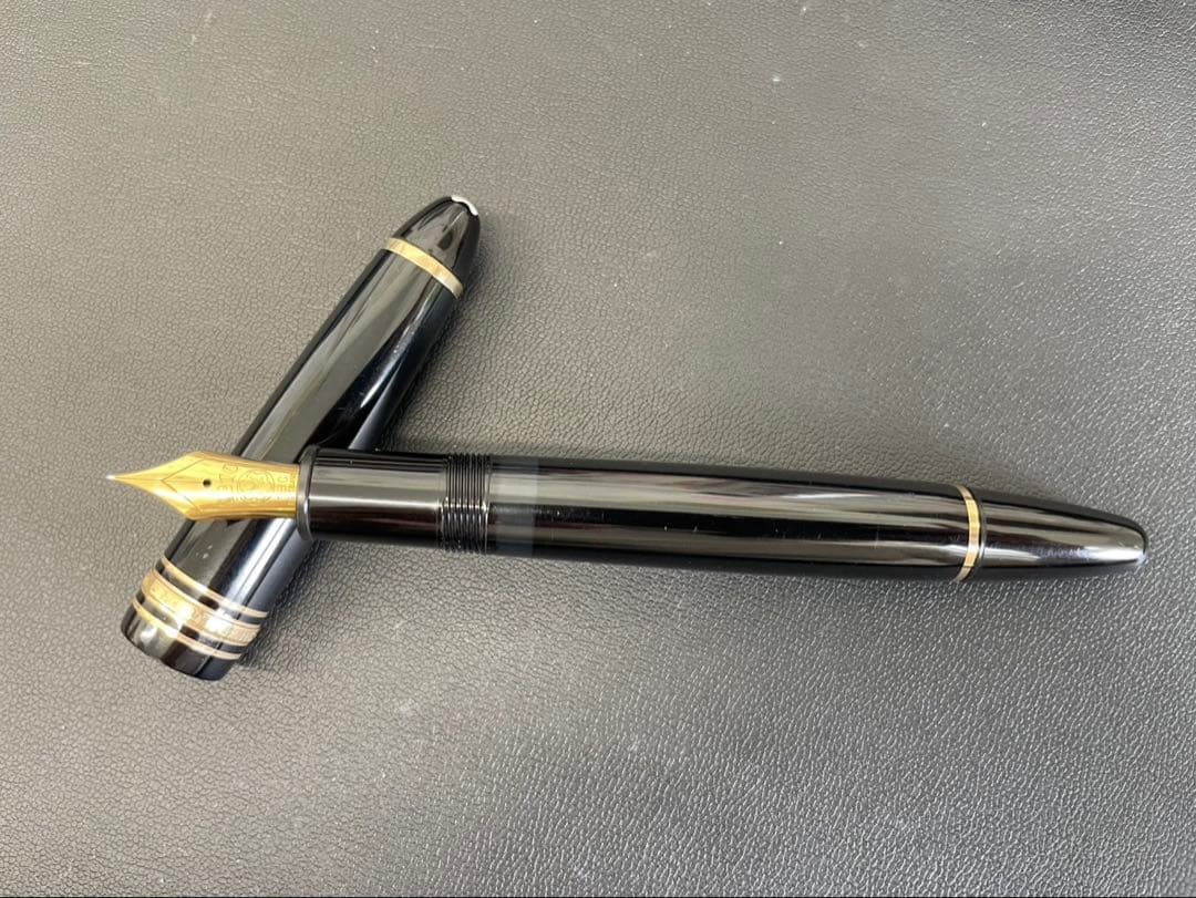 モンブラン　万年筆　146 マイスターシュテュック 18C全金ペン先　吸入式