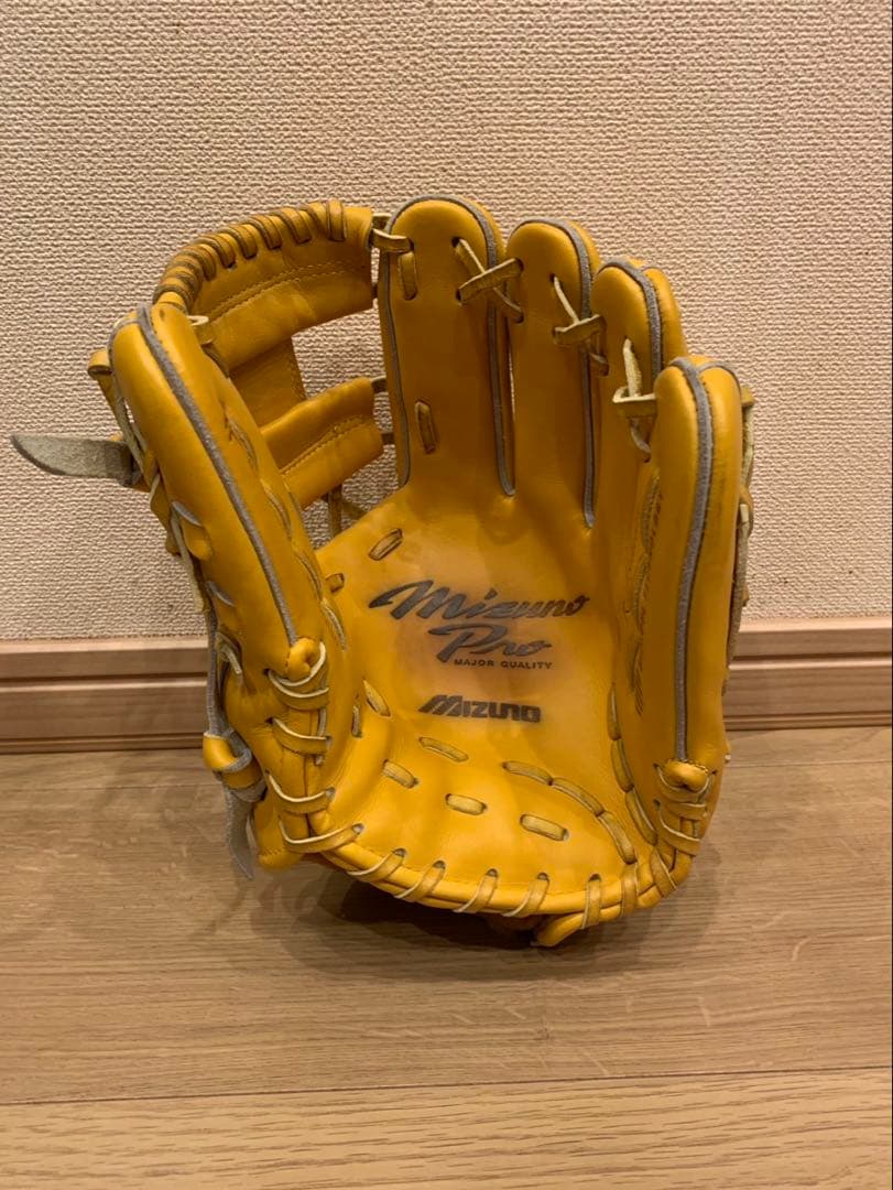 (美品)ミズノプロ　硬式　内野手用グローブ
