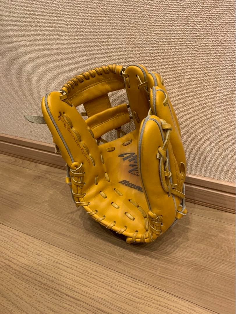 (美品)ミズノプロ　硬式　内野手用グローブ