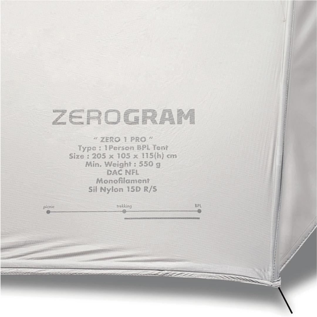 新品 未使用 ゼログラム ZEROGRAM ゼロワン プロ 専用FP(おまけ)
