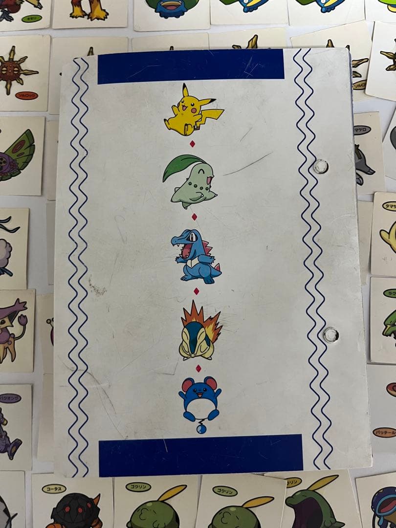 ポケモンパン デコキャラシール 450枚以上　ファイル付き