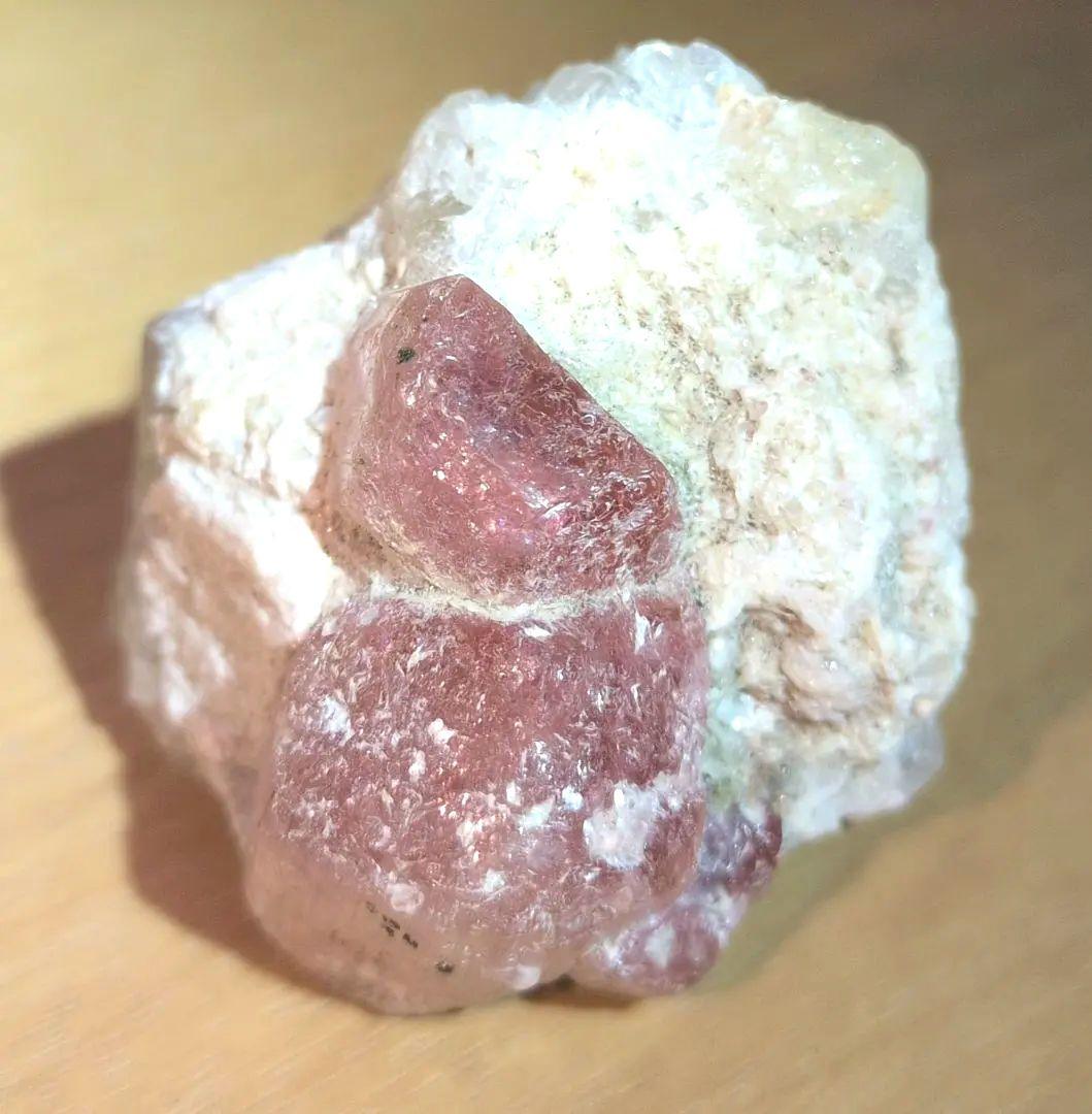 ミャンマー産 ルーべライト トルマリン　宝石鉱物標本