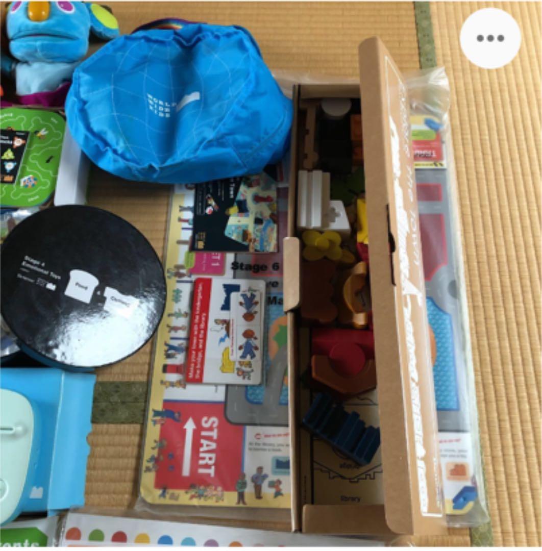 ワールドワイドキッズ　world wide kids ベネッセ英語教材　知育玩具