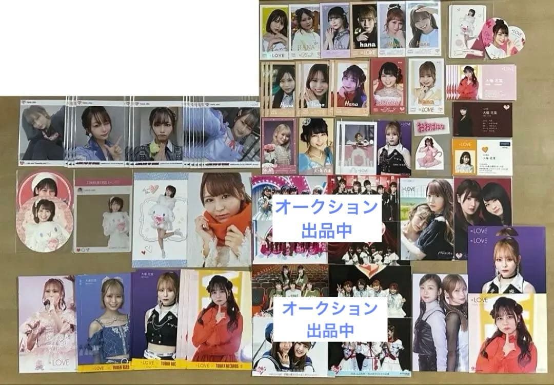 大場花菜 バラ まとめ売り グッズ ミニフォト