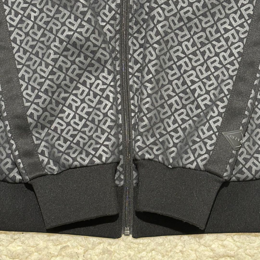 未使用級 REPLAY リプレイ 総柄 総ロゴ ジャージ セットアップ L