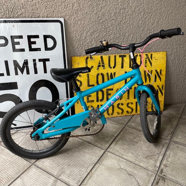(引き取り限定)マリーン　子供自転車　キッズ　16インチ　補助輪付き