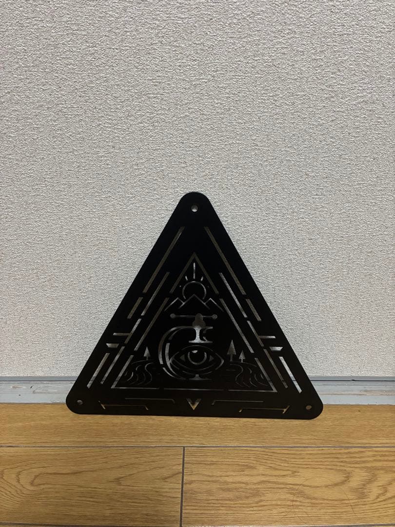 デバイスワークス　三角アイアンテーブル　SANTE