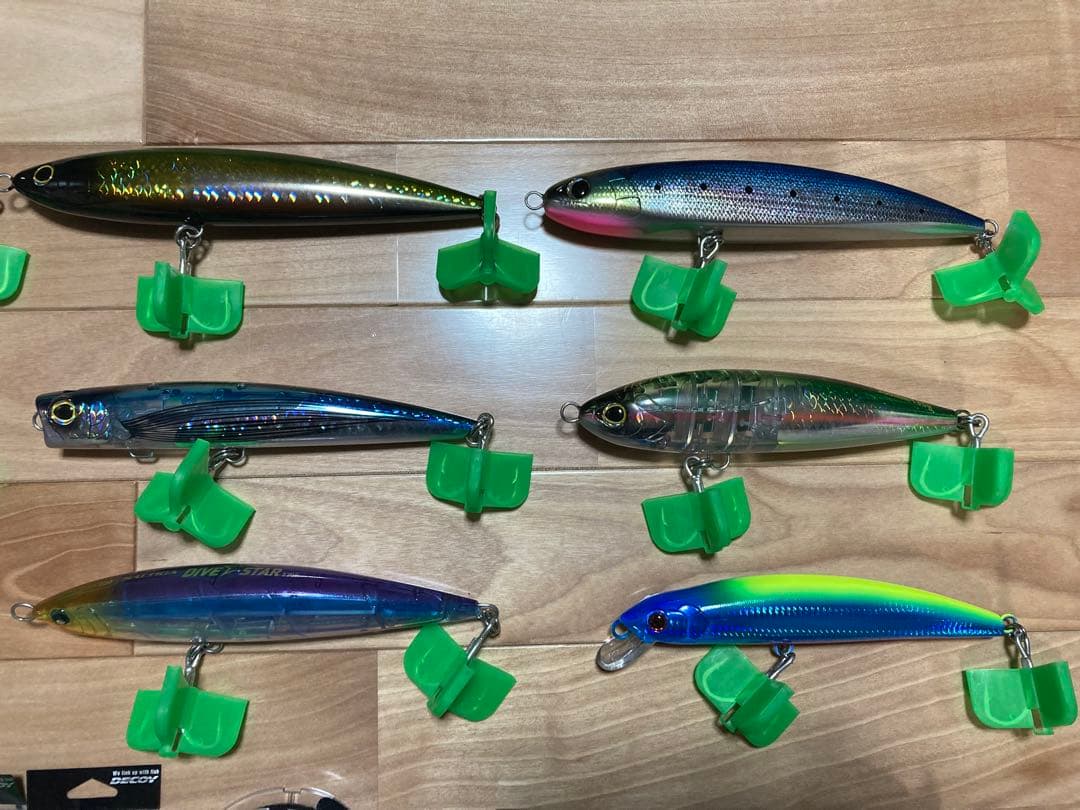 未使用　GT マグロ　ルアーまとめ売り　バブルディップ　ポップクイーン　ベベル