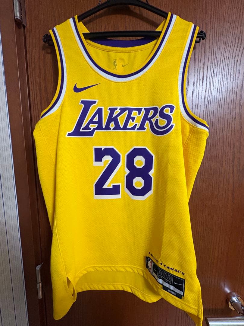 Lakers HACHIMURA 28番ジャージ