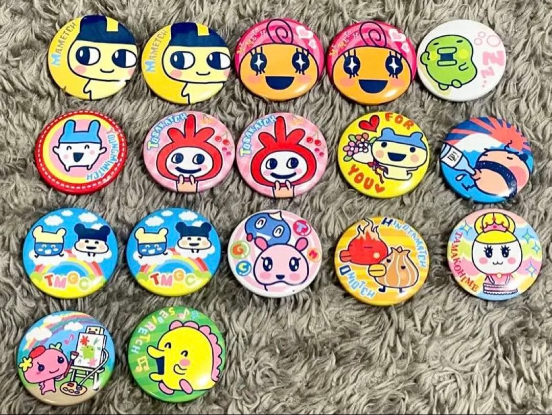 たまごっち　缶バッジ