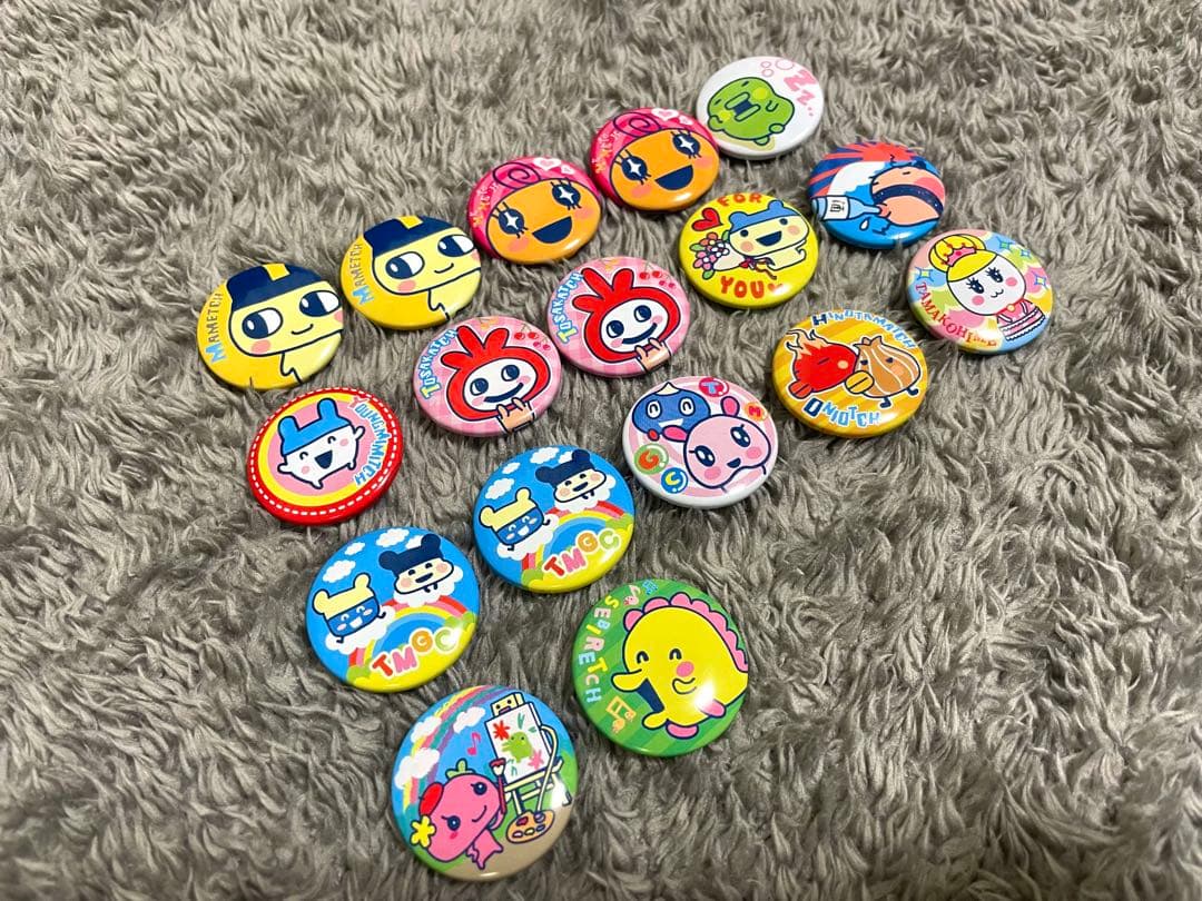 たまごっち　缶バッジ