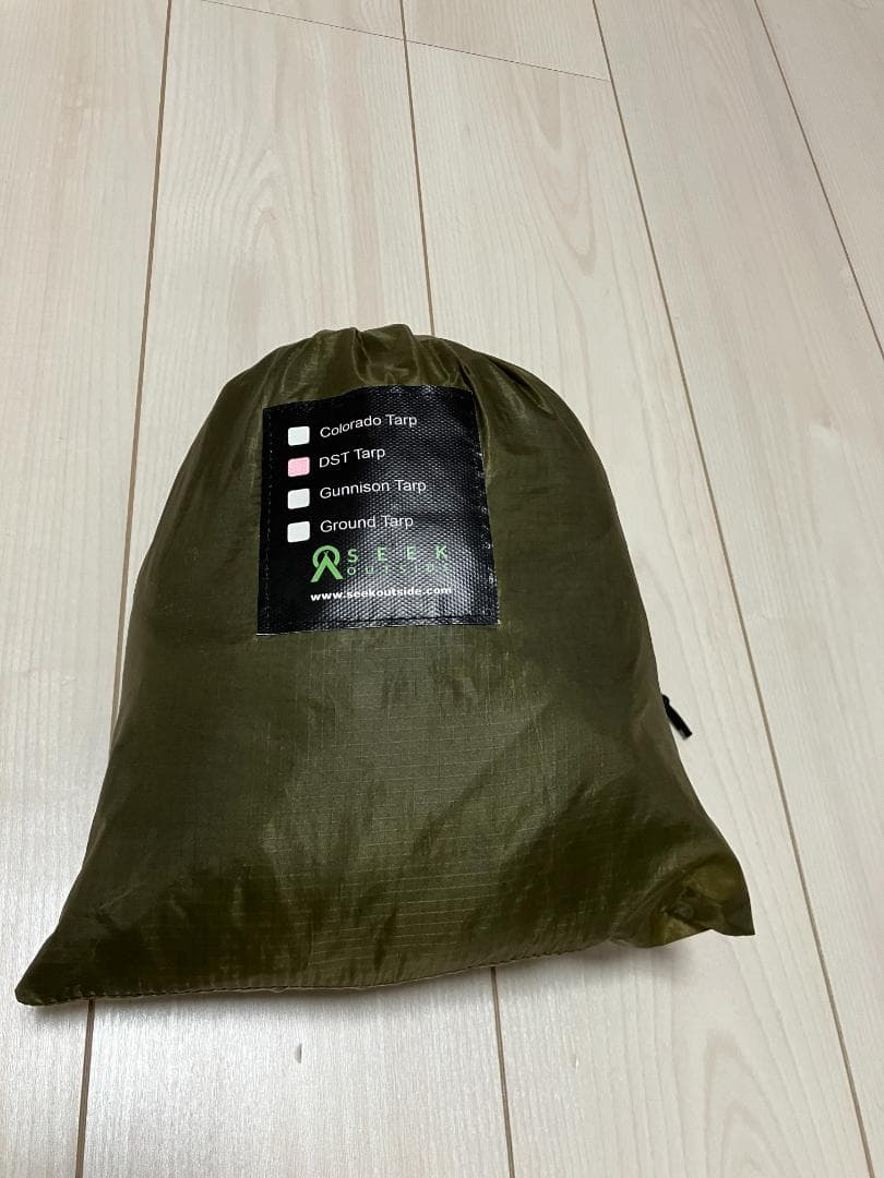 イヤモンドシェルターターブ　DST　シークアウトサイト　オリーブ色