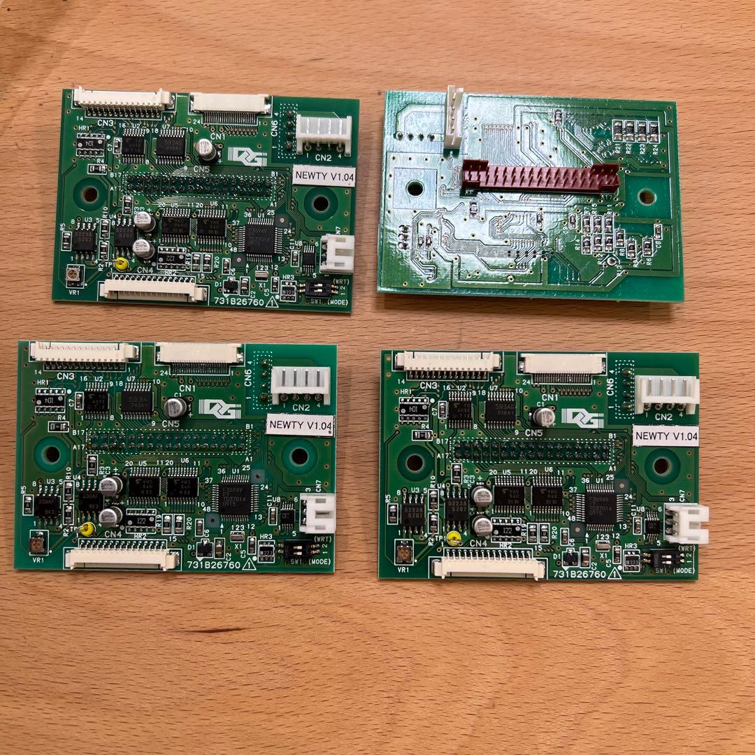 雀豪用　中継基板　4枚