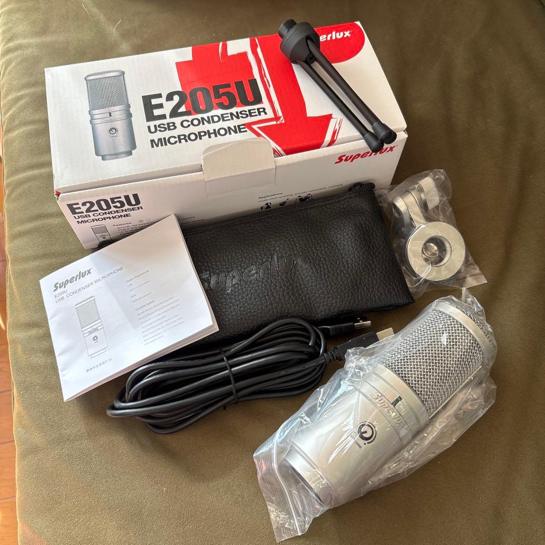 Superlux E205U USBコンデンサーマイク