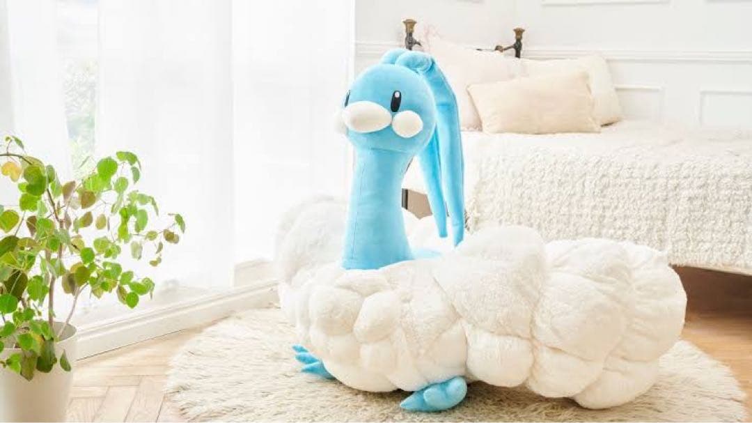 ポケモン ポケセン 等身大チルタリス ぬいぐるみ