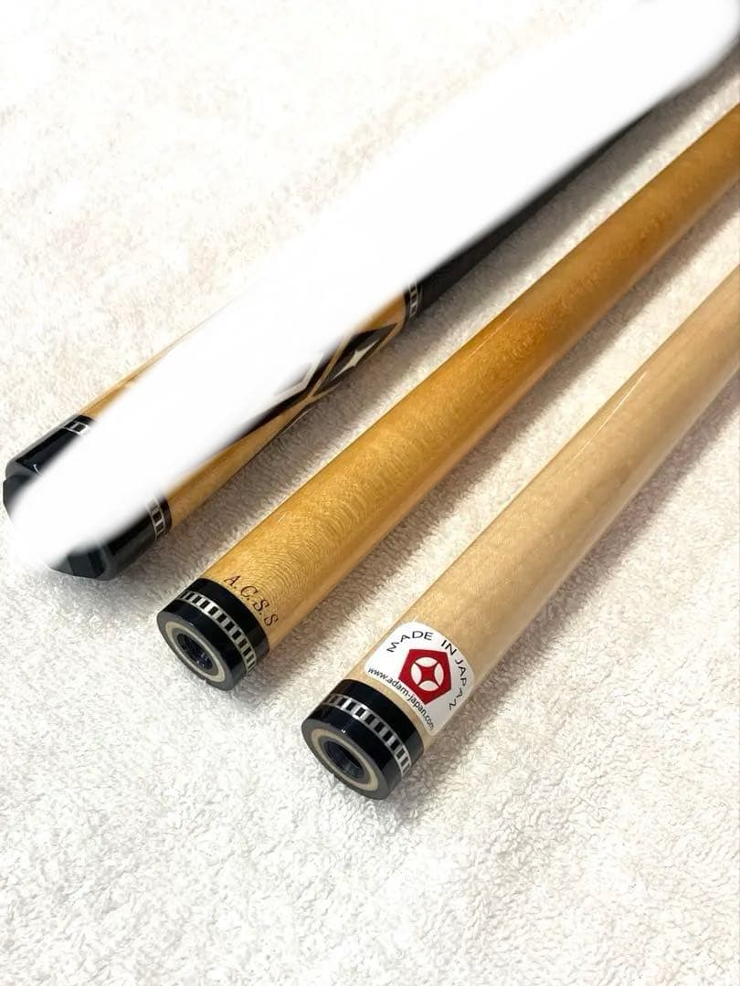 アダム ムサシ ビリヤードキュー シャフト×2のみ