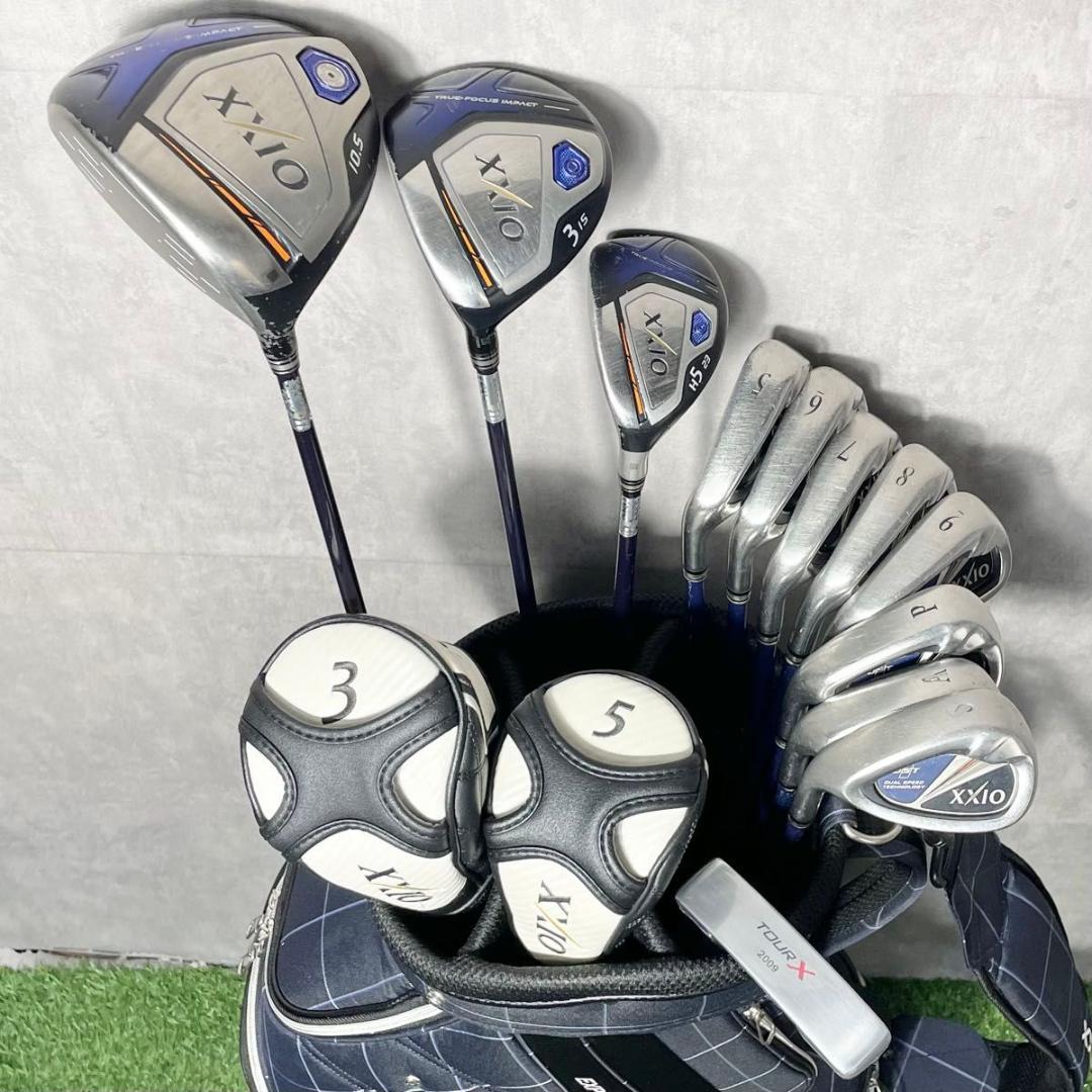 【貴重なレフティ】ゼクシオ MP1000 ゴルフクラブセット 12本 R 左利き