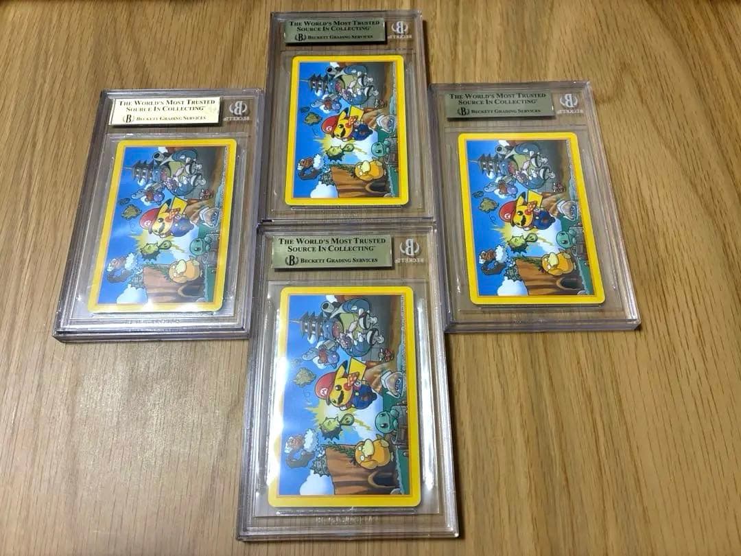 BGS10★BGS9.5☆マリオピカチュウ スペード ポケモントランプ