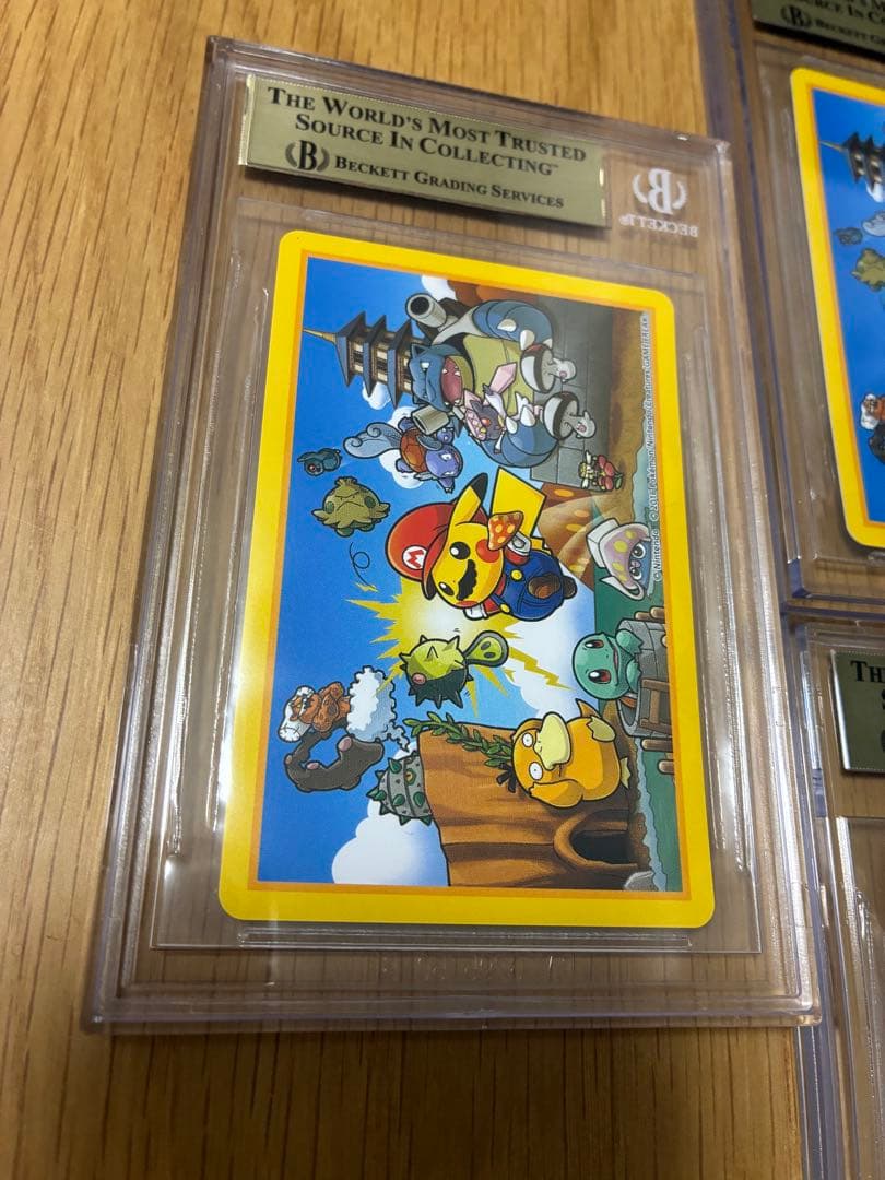 BGS10★BGS9.5☆マリオピカチュウ スペード ポケモントランプ