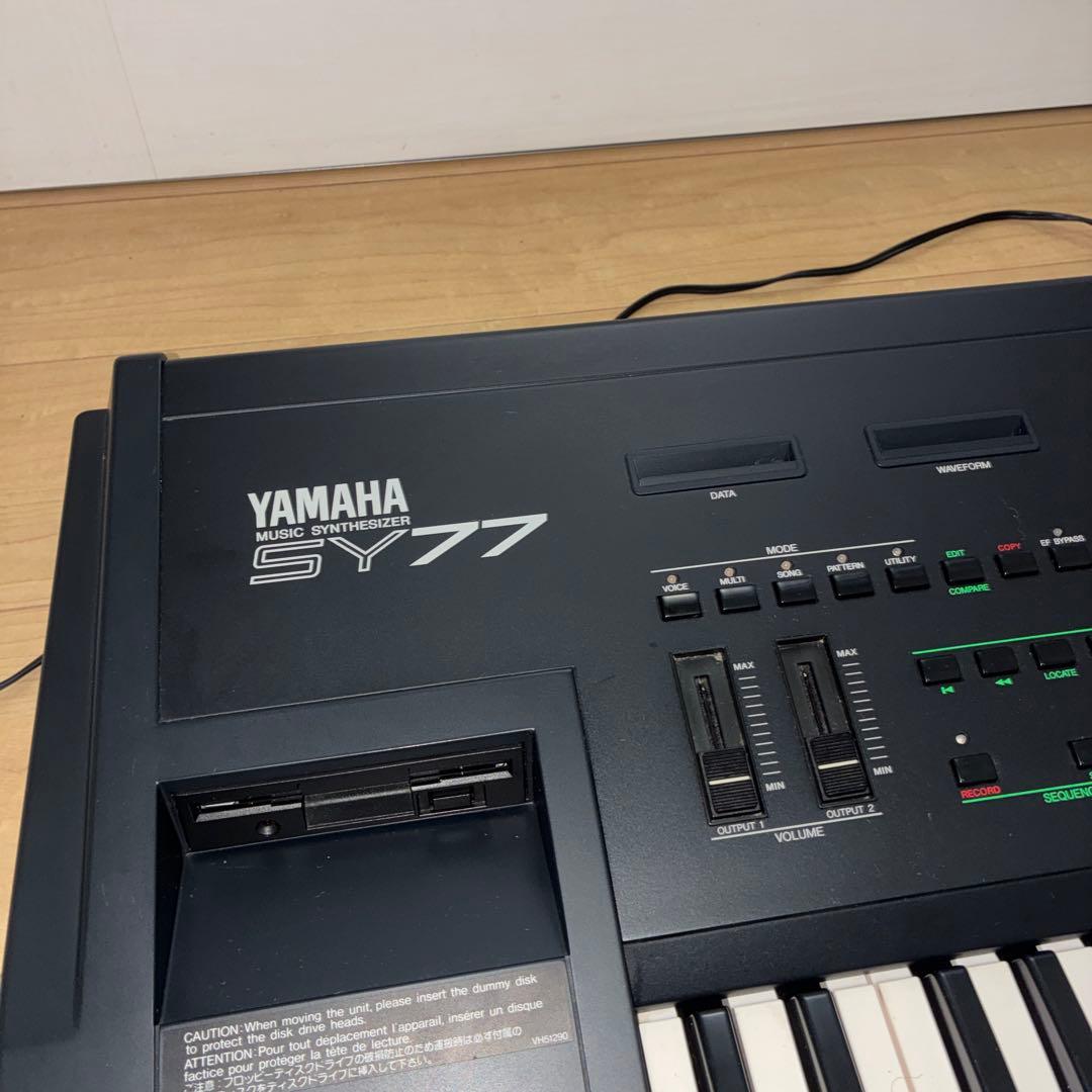 動作品　YAMAHA SY77 シンセサイザー　名機