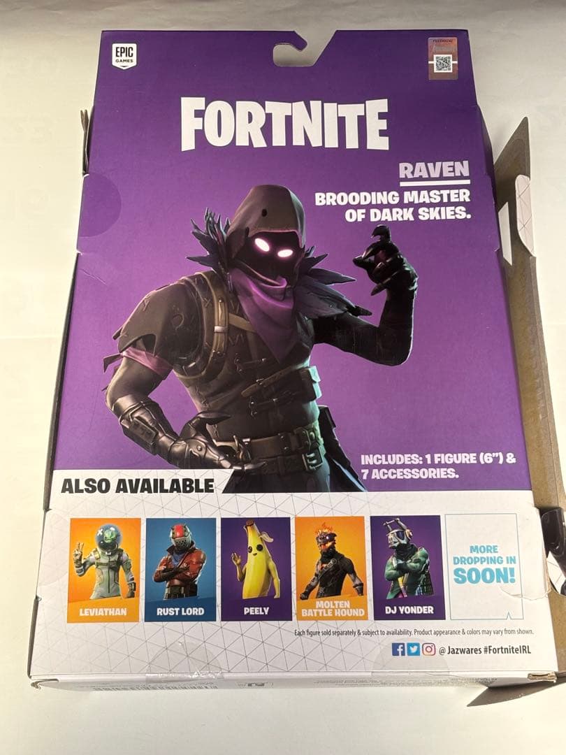 Fortnite LEGENDARY レイブン Raven 6インチ