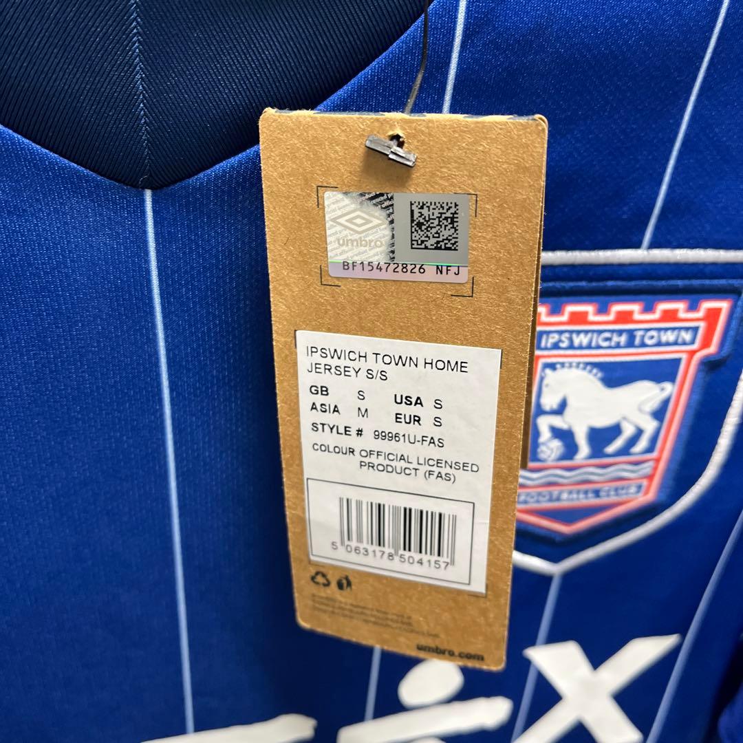 【新品・レア品】Ed Sheeran イプスウィッチ・タウンFC ユニ サイズＭ