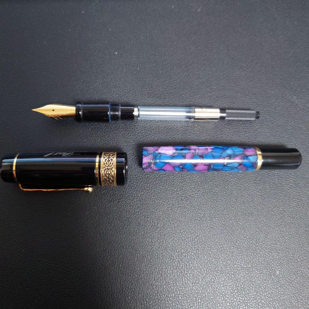 万年筆　シンフォニー　ラルゴ　細字(F)【ペント】【美品】