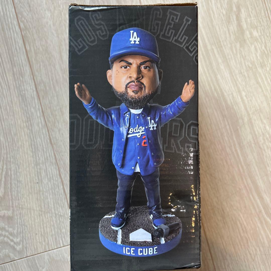 Dodgers Ice Cube ボブルヘッド