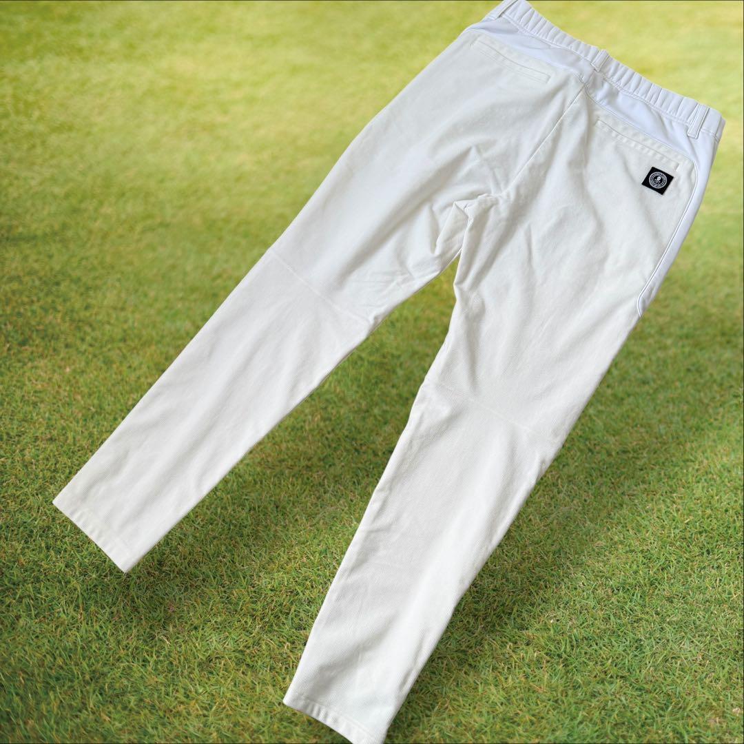 現行モデル　裏起毛　マークアンドロナ　パンツ　XL〜XXL相当　白　50 暖パン