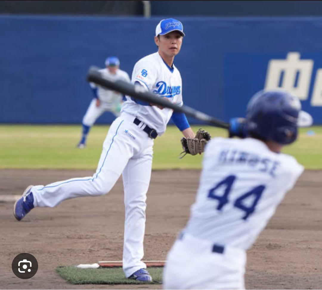 【実使用】プロ支給品　中日ドラゴンズ　浅尾拓也