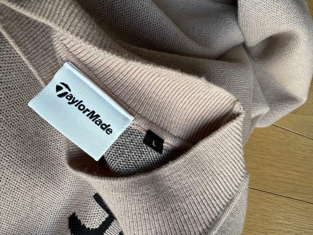 テーラーメイド レディースセーター Lベージュ