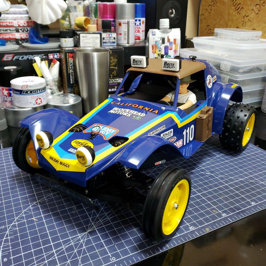 タミヤ DT02 ホリデーバギー、 1/10　全部セット　即走行可能　メカレス可