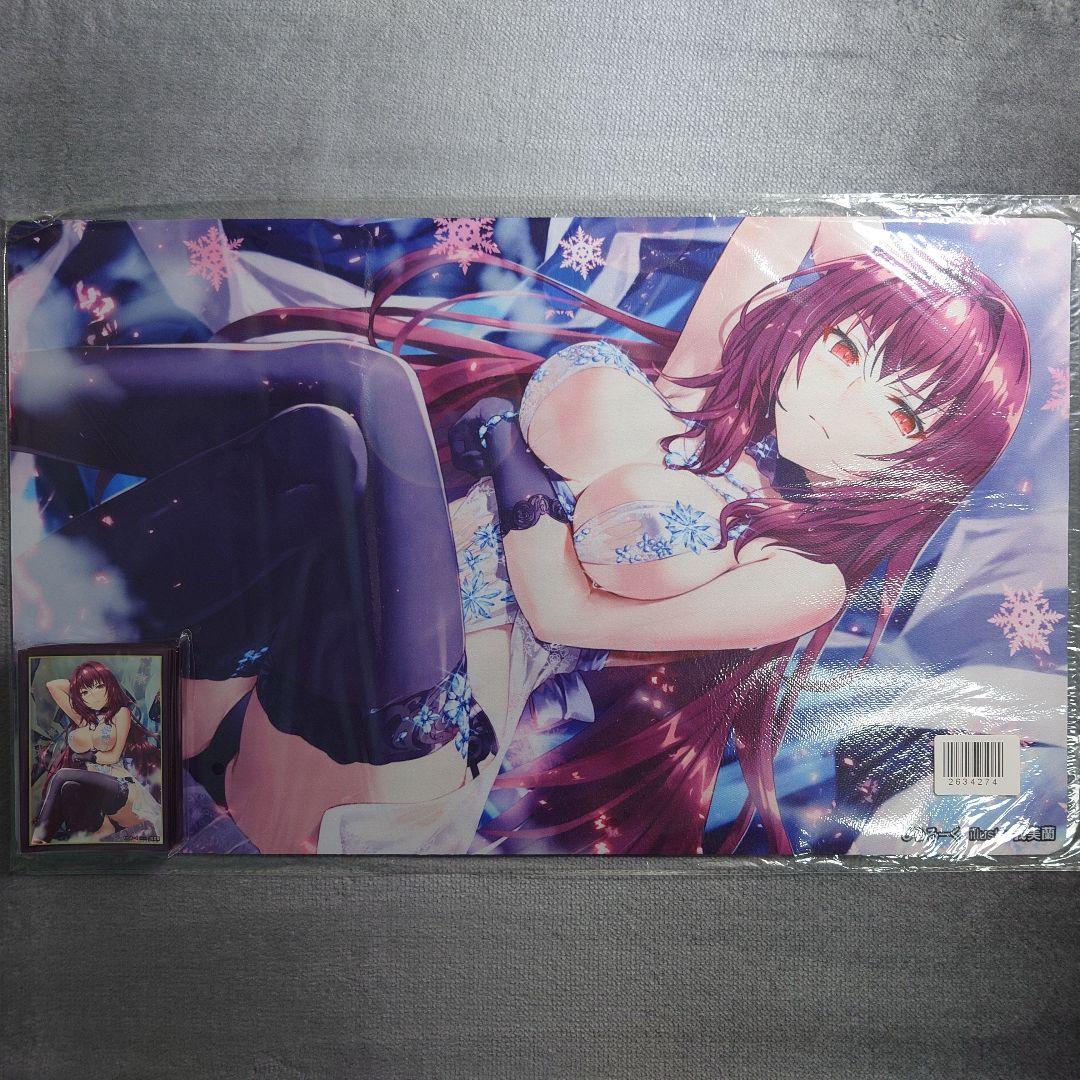α1 FGO 氷の結晶&ロイヤル・アイシング スカサハ スリーブ&プレイマット