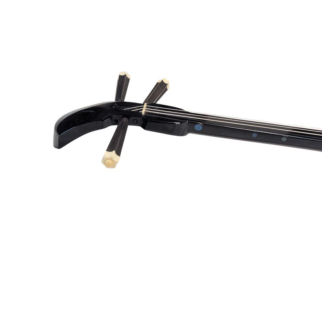 【美品】沖縄三線　三線　人工皮　ケース付き　初心者　入門セット