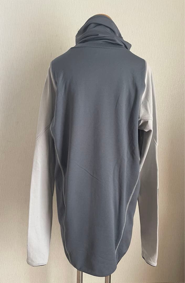 adidasアディダス JFA日本代表 フード付きジャージ グレー XLサイズ