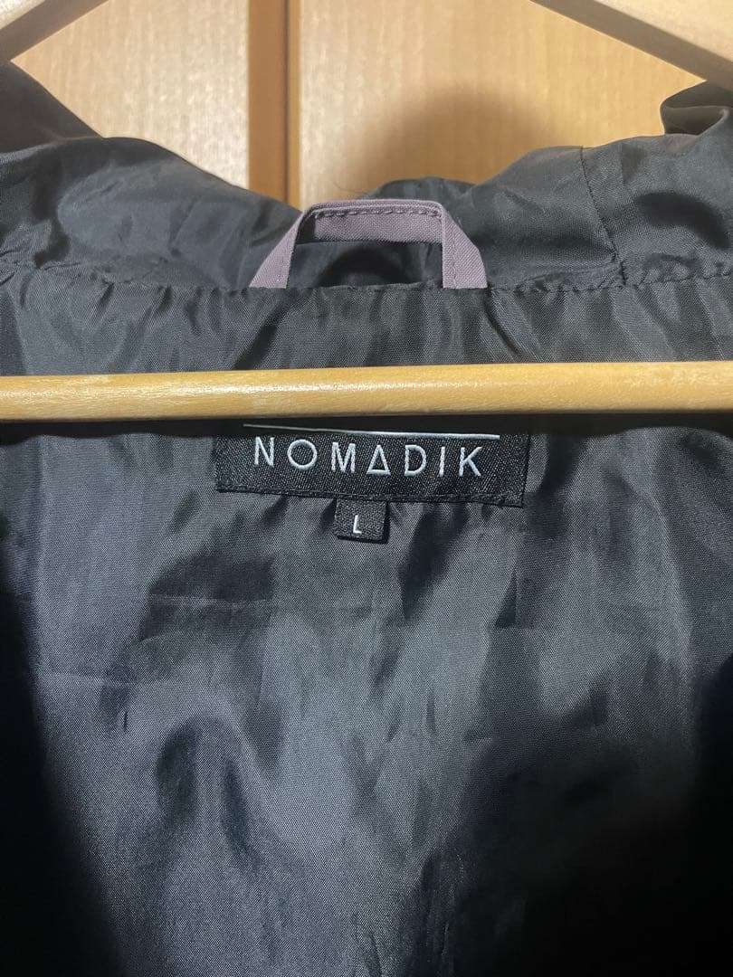 NOMADIK アノラックジャケット L パープル/ブラック