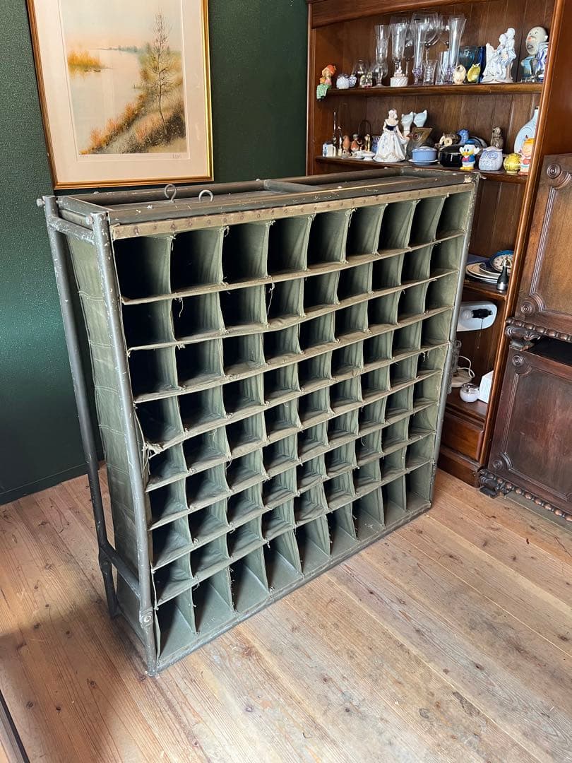 希少 米軍 自衛隊 ミリタリー 当時物 アンティーク ビンテージ 多収納 UL