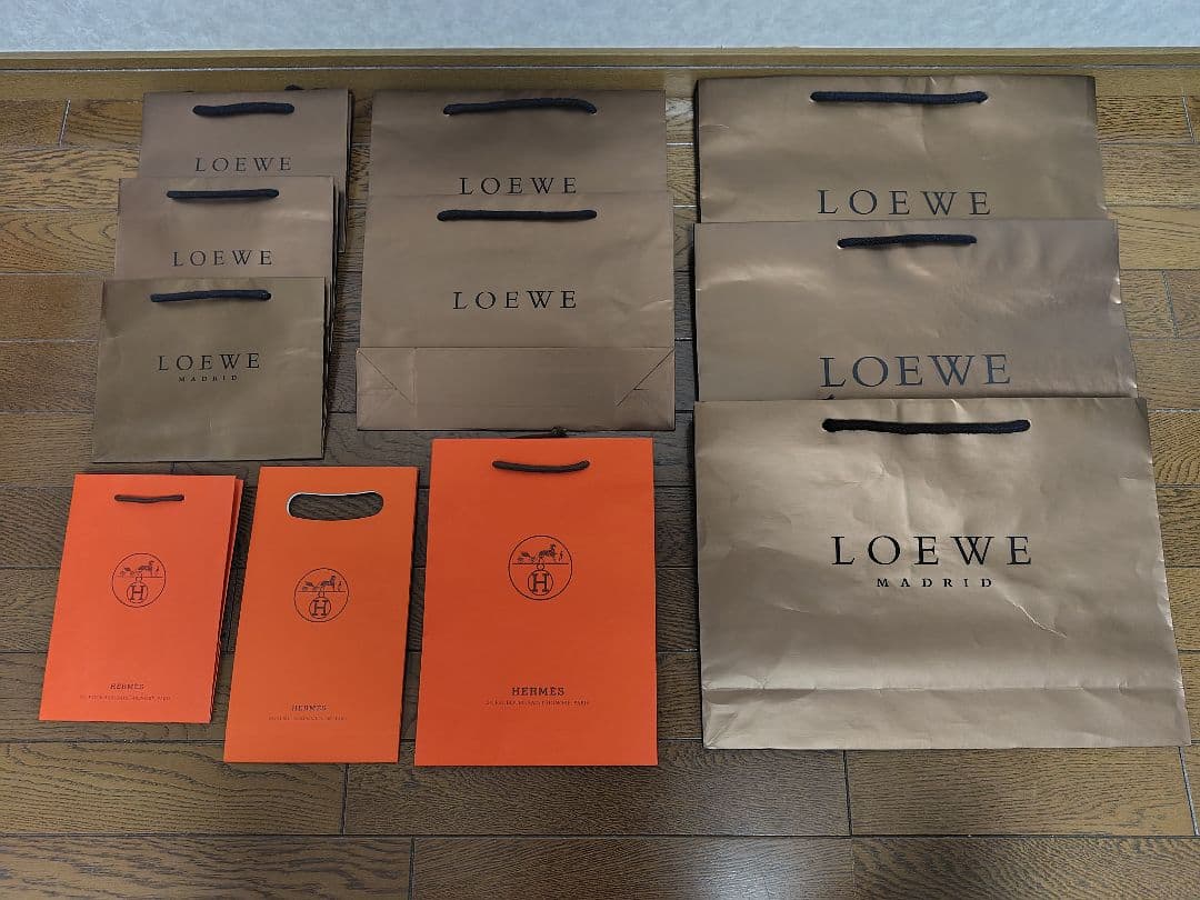 LOEWE HERMES ショップ袋 11枚セット