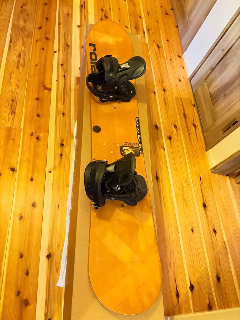 希少ウッド調】BURTON charger 143cm / P1.MD セット