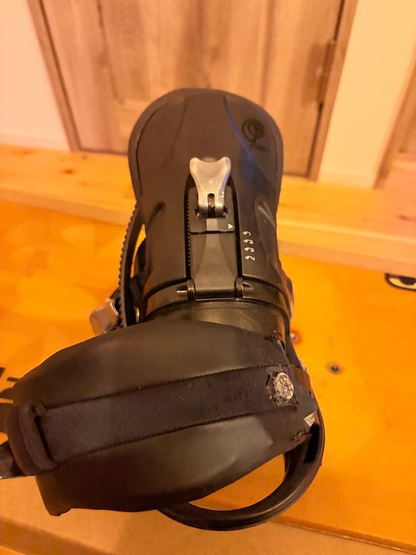 希少ウッド調】BURTON charger 143cm / P1.MD セット