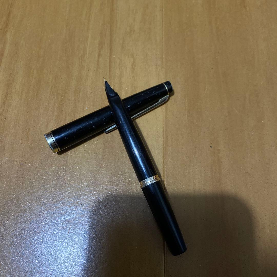 Elite 黒 万年筆　パイロット　エリート　18k