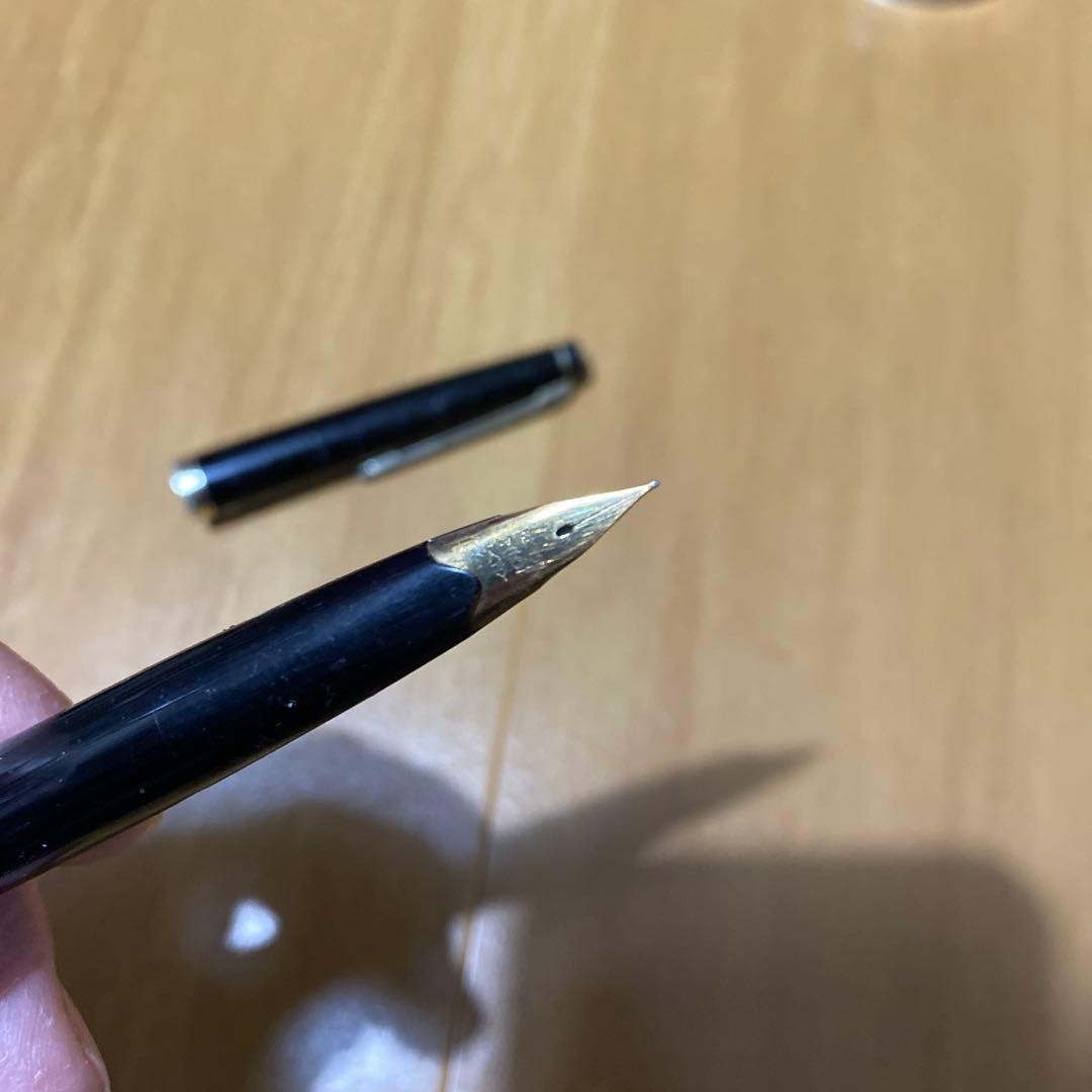 Elite 黒 万年筆　パイロット　エリート　18k