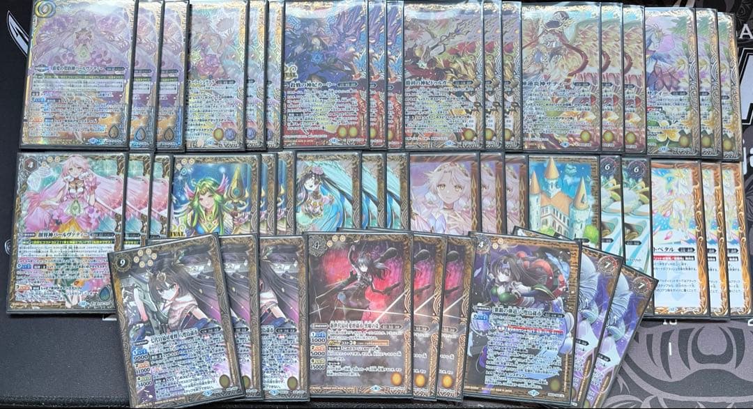 バトルスピリッツ　慈愛の契約神パールヴァティー　戯狩　孫市　デッキ　パーツ