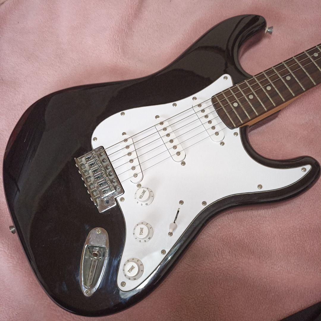 PHOTO GENIC フォト ジェニック ストラト ギター ブラック