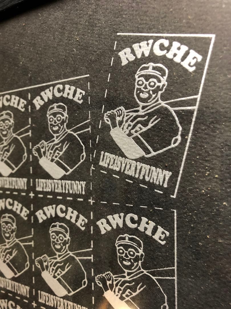 rwche シルクスクリーン プリント 限定 レア